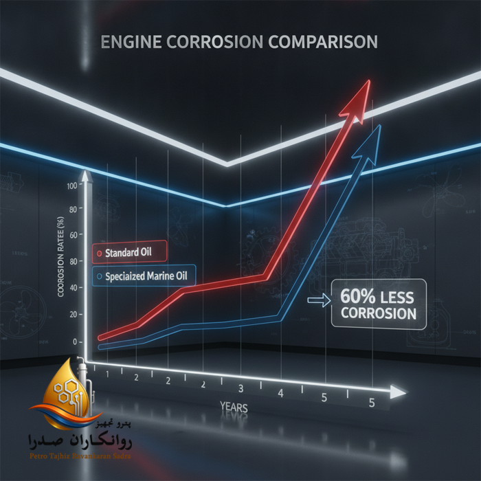 تأثیر کیفیت روغن بر کاهش نرخ خوردگی موتور در طول زمان