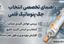 راهنما تخصصی انتخاب جک پنوماتیک قلمی | تامین احتیاجات فنی آرمان